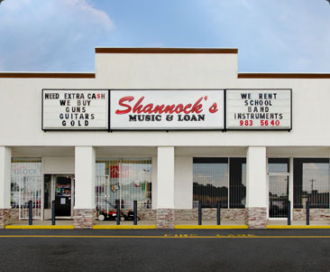 Visit Shannock's Music and Pawn!